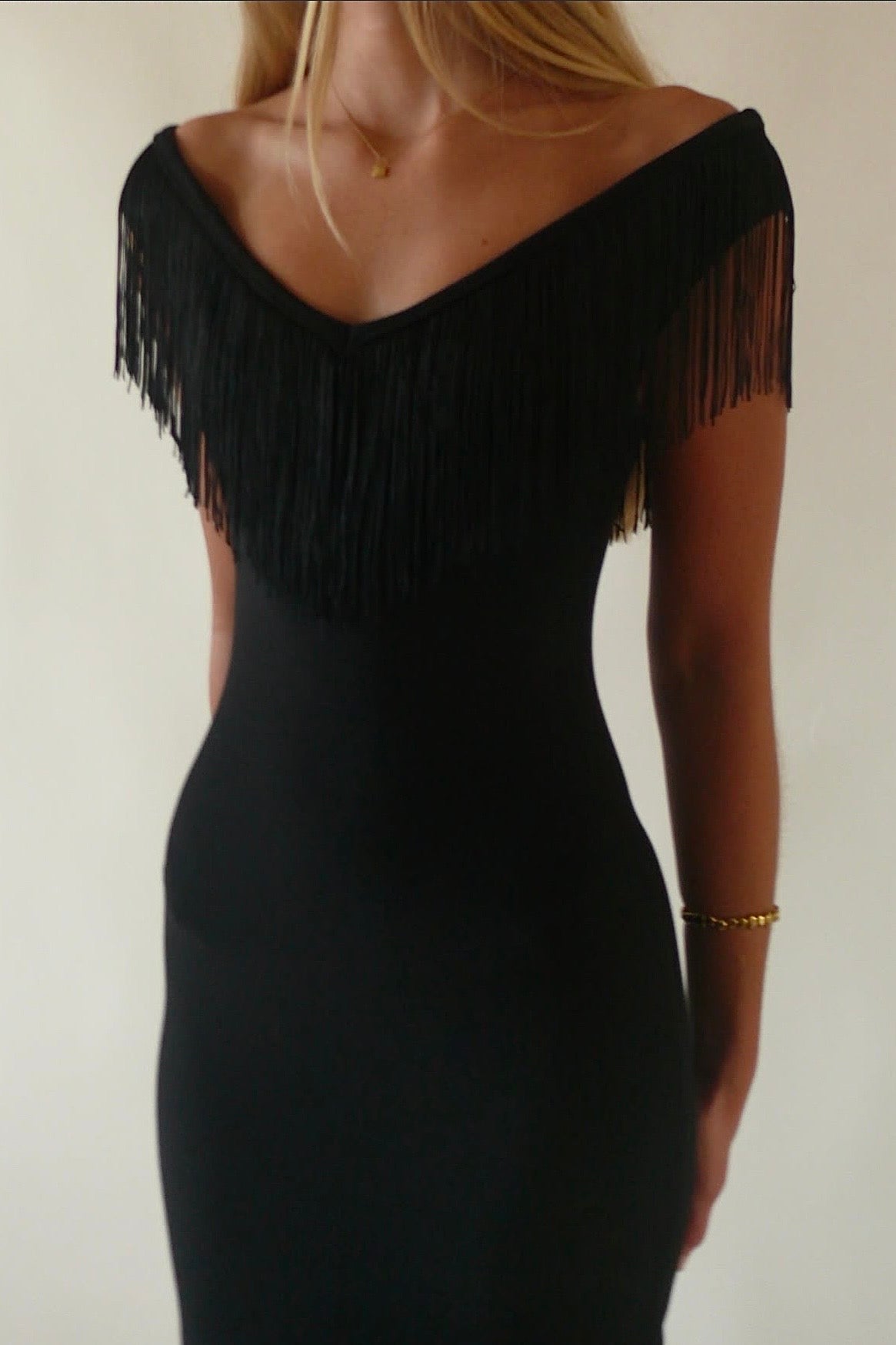 Venezia Fringe Dress