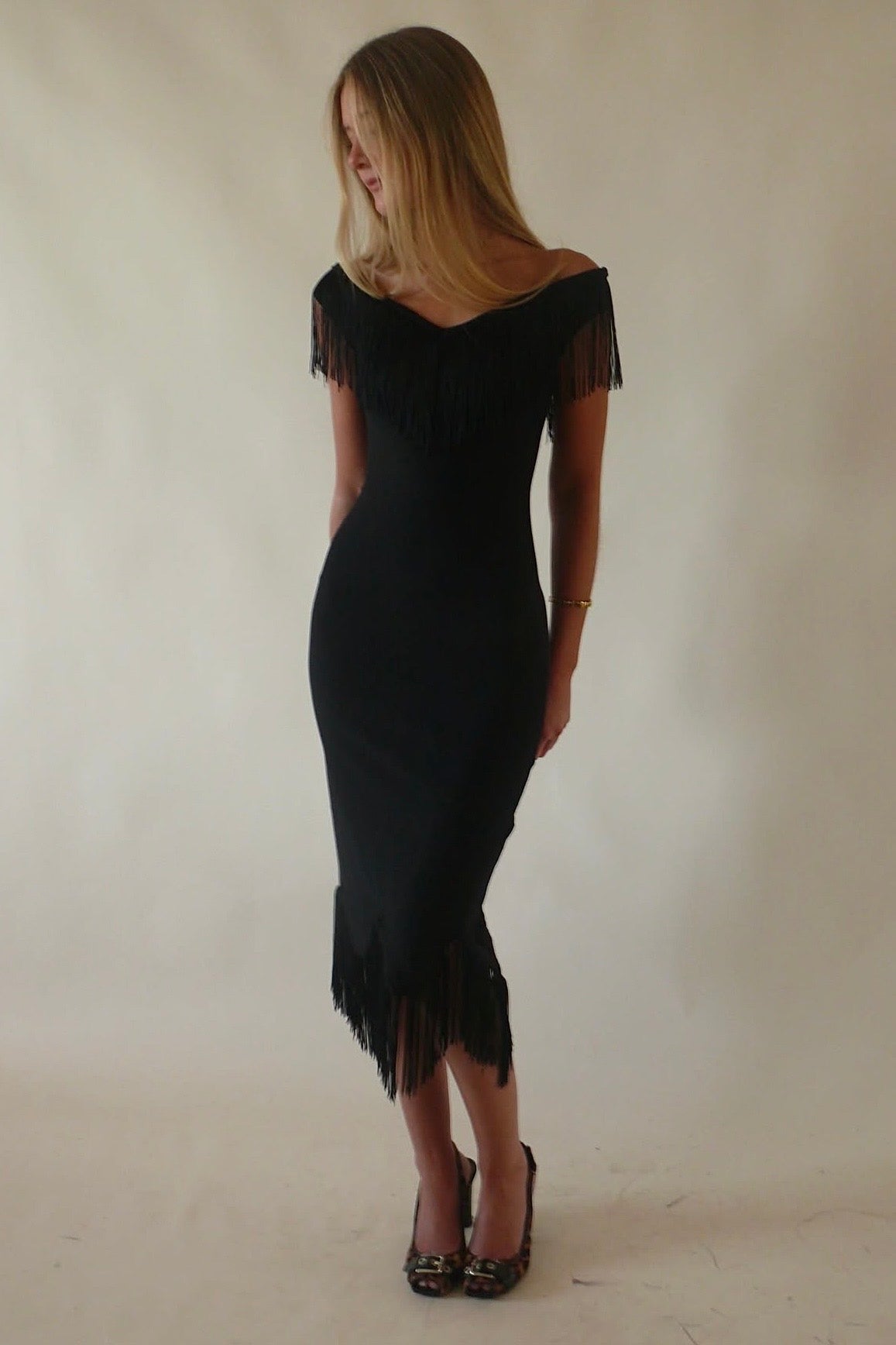 Venezia Fringe Dress