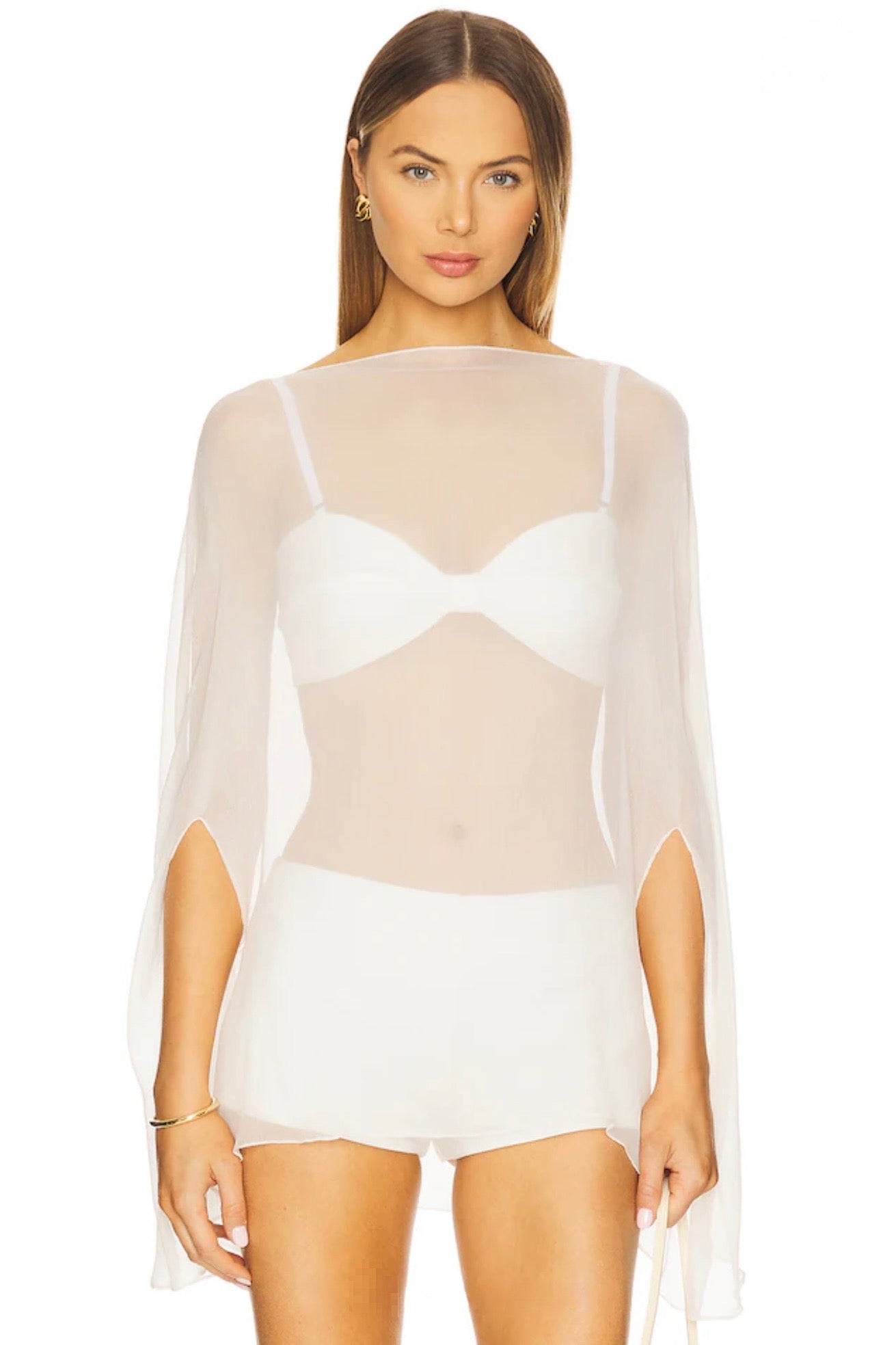 Bardot Poncho Set