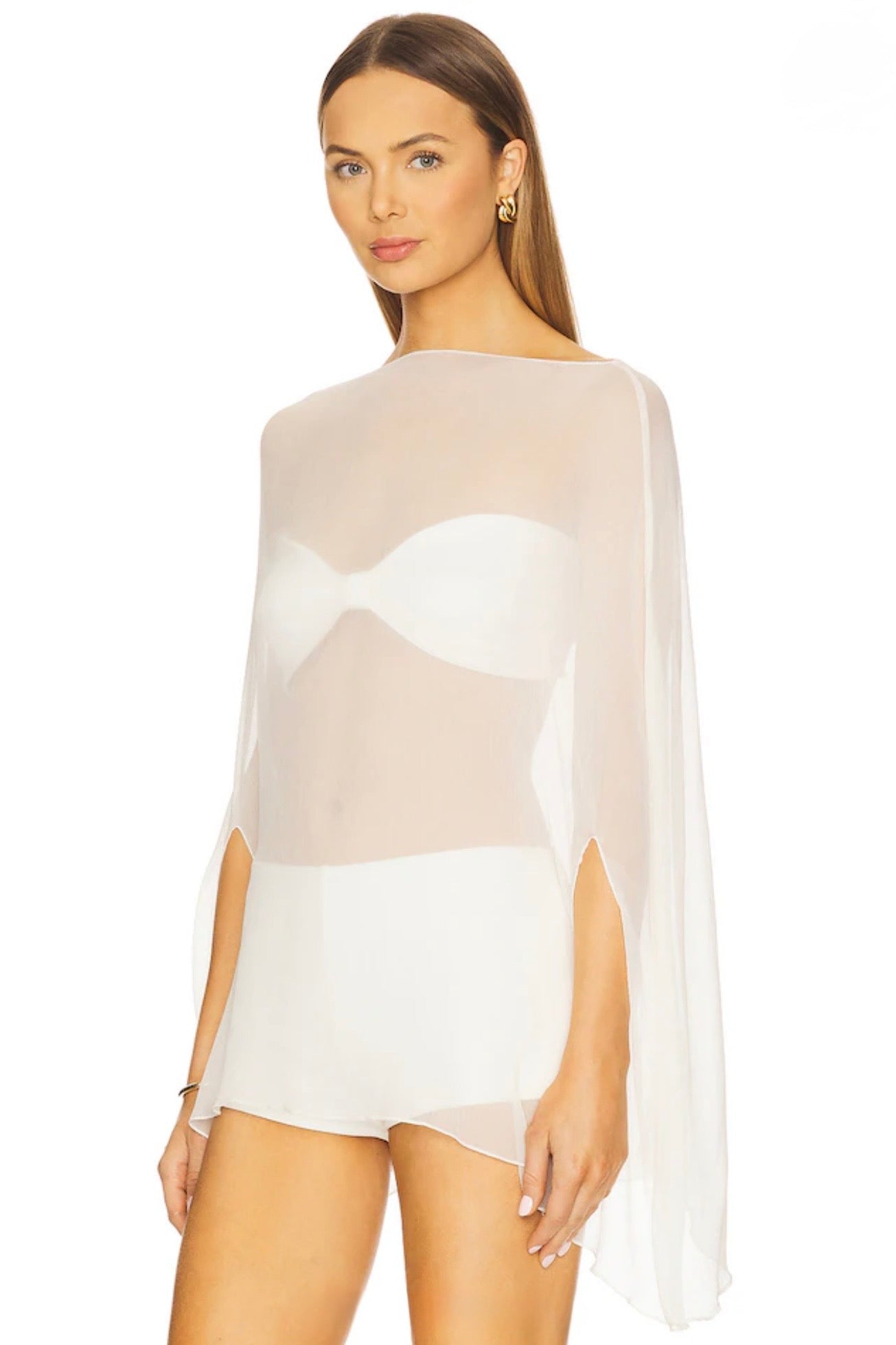 Bardot Poncho Set