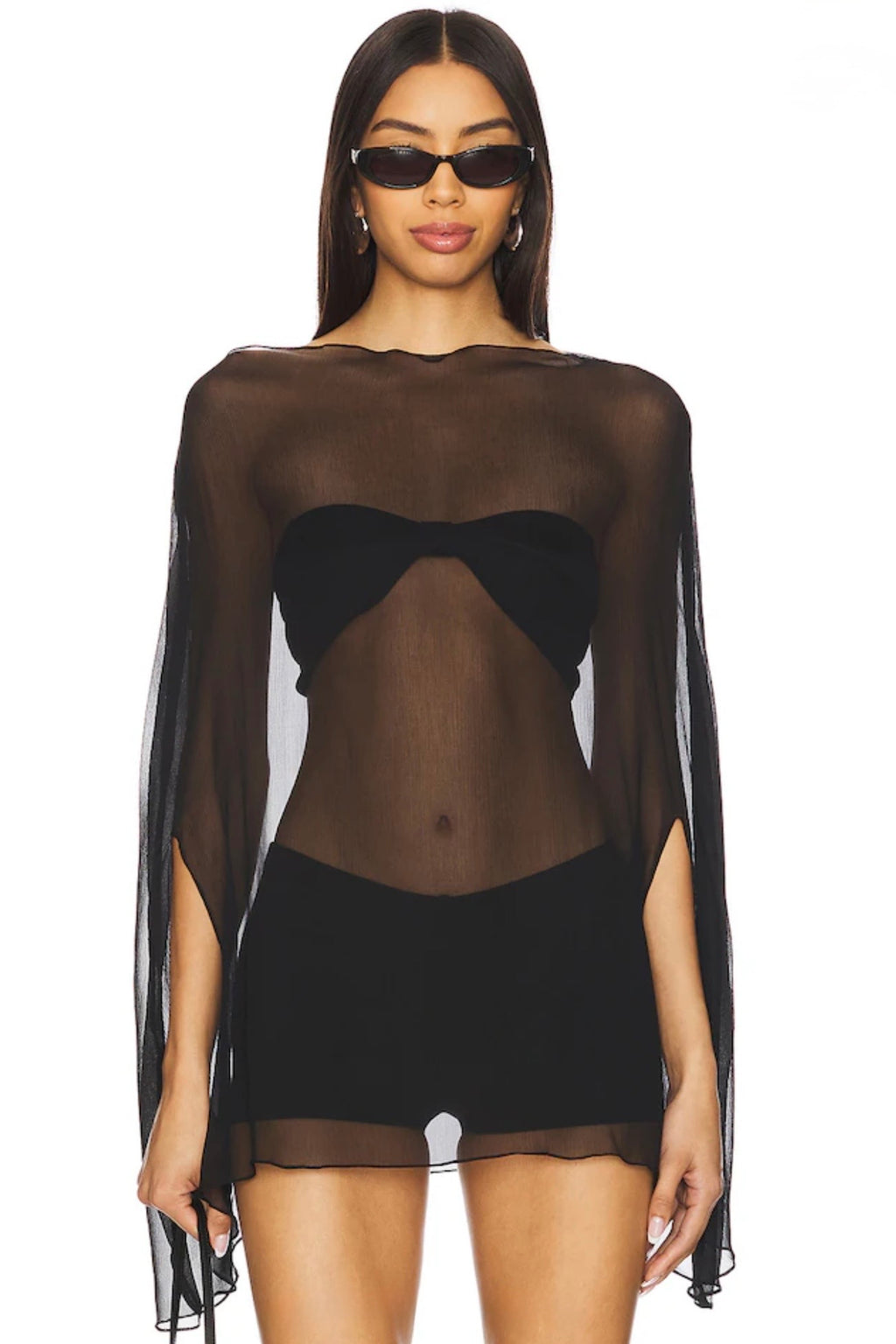 Bardot Poncho Set
